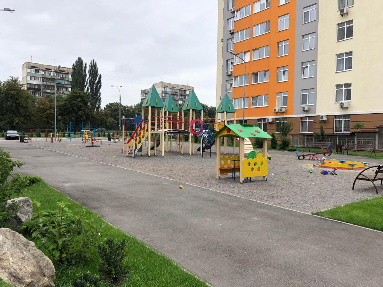 Стильна Та Простора Квартира Kyiv Exterior photo